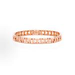 Tiffany & Co. T True Bracelet 18K Rose Gold Narrow