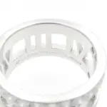 Tiffany & Co. Atlas Ring 18K White Gold