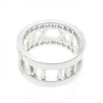 Tiffany & Co. Atlas Ring 18K White Gold
