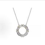 Tiffany & Co. Sixteen Stone Series 18K Gold and Platinum Sixteen Stone Diamond Necklace