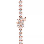 Tiffany & Co. Victoria 18K rose gold diamond-studded bracelet