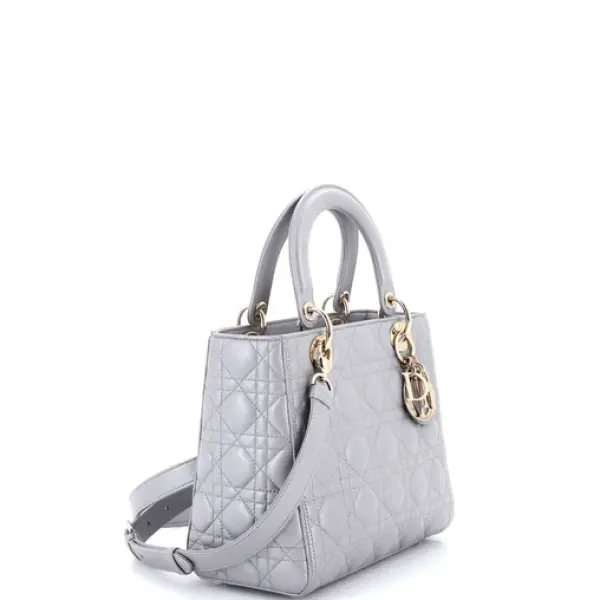 Dior Lady Dior Bag Cannage Quilt Lambskin Medium