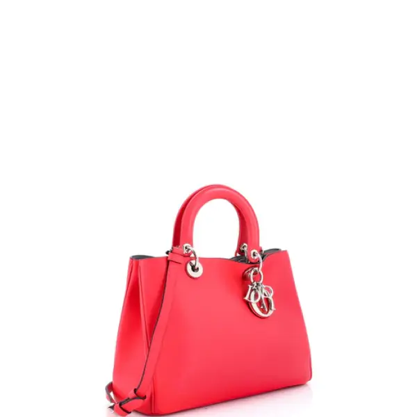 Dior Diorissimo Tote Smooth Calfskin Medium Reb