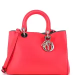 Dior Diorissimo Tote Smooth Calfskin Medium Reb