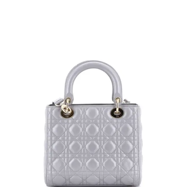 Dior Lady Dior Bag Cannage Quilt Lambskin Medium