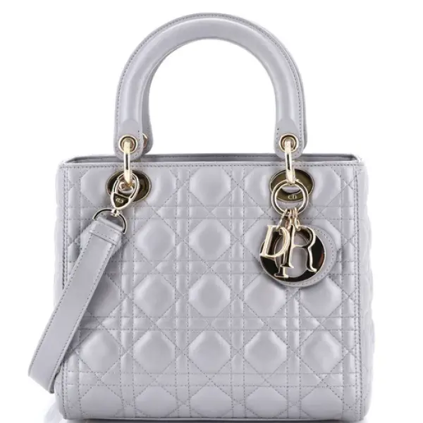 Dior Lady Dior Bag Cannage Quilt Lambskin Medium