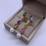 Bvlgari Allegra High Jewelry Collection, Gemset & Pearl Earrings