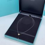 Tiffany 2.02ct Heart Shape Fancy Yellow Diamond Luxury Setting Necklace