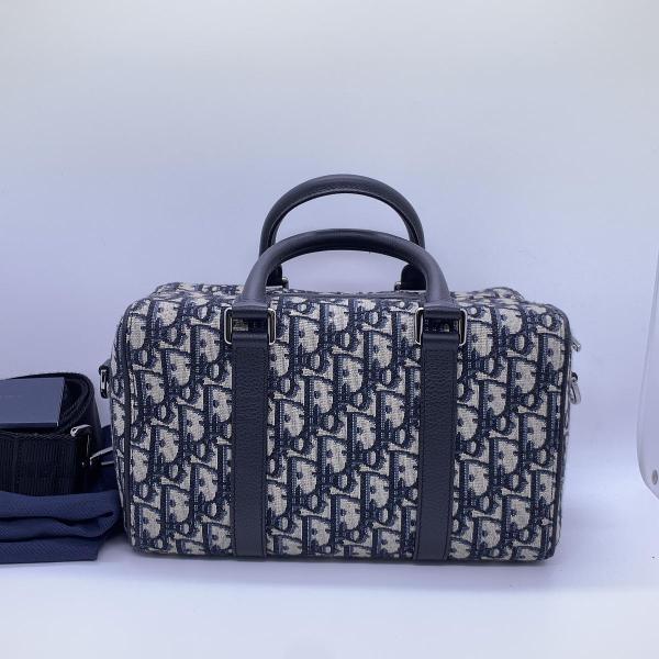 Dior Lingot 26 Boston Bag, Dior Oblique Canvas, Top Handle & Shoulder Bag