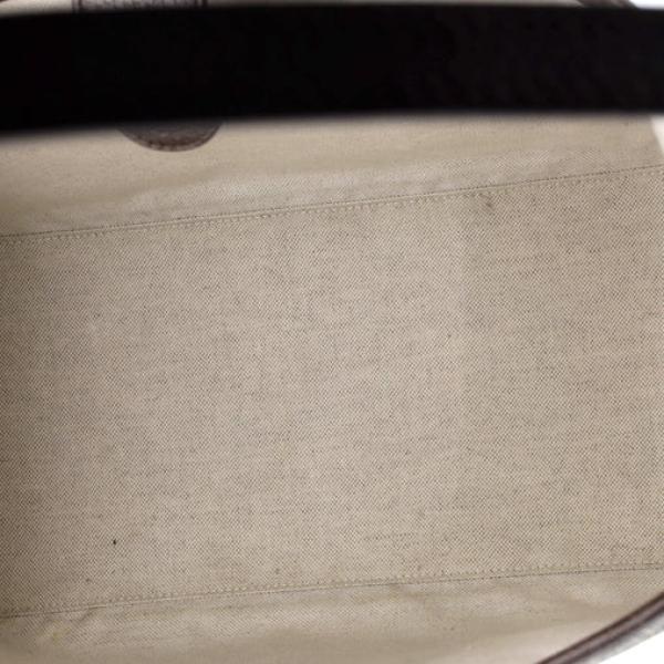 Gucci Ophidia Open Bucket Bag GG Coated Canvas with Leather Medium