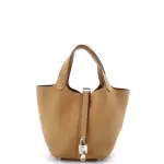 Hermes Picotin Lock Bag tawny Clemence 18