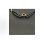 Hermes Lindy Bag Clemence Mini Cumulonimbus clouds (dark grey)