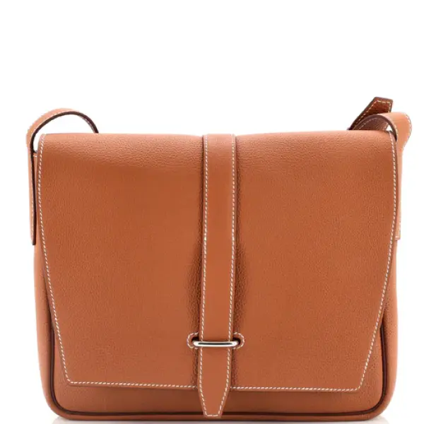 Hermes Steve Light Junior Messenger Bag Togo