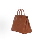 Hermes Shadow Birkin Bag Gold Swift 25
