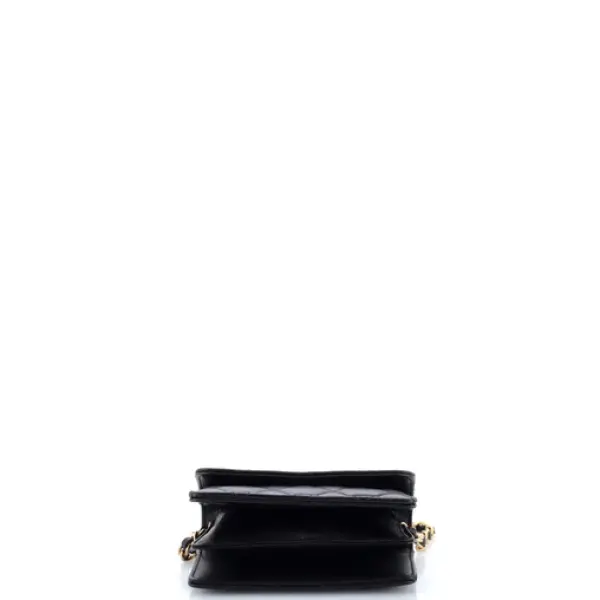 Chanel Pearl Crown Clutch with Chain Quilted Lambskin Crossbody Sling bag