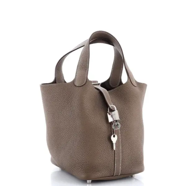 Hermes Picotin Lock Bag Clemence PM