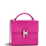 Hermes Cinhetic Top Handle Bag Chevre Chamkila