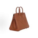 Hermes Shadow Birkin Bag Gold Swift 25