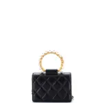 Chanel Pearl Crown Clutch with Chain Quilted Lambskin Crossbody Sling bag