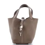 Hermes Picotin Lock Bag Clemence PM
