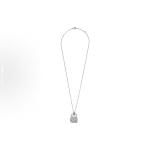 Hermès Constance Amulette Pendant - Small Model - 18K White Gold Necklace - Old Style