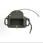 Hermes Lindy Bag Clemence Mini Cumulonimbus clouds (dark grey)