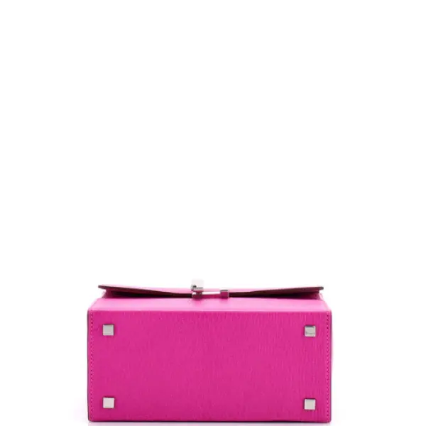 Hermes Cinhetic Top Handle Bag Chevre Chamkila