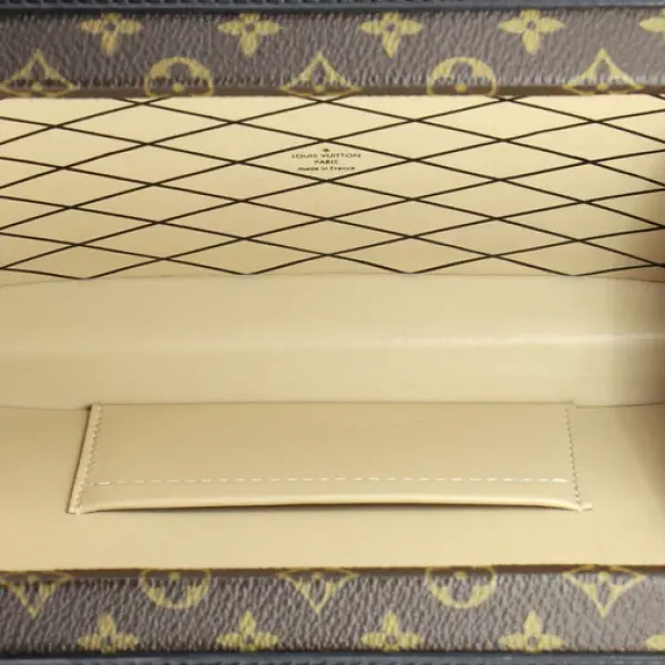 Louis Vuitton Petite Malle Handbag Monogram Canvas