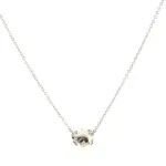 Piaget Rose Pendant Necklace 18K White Gold and Diamonds