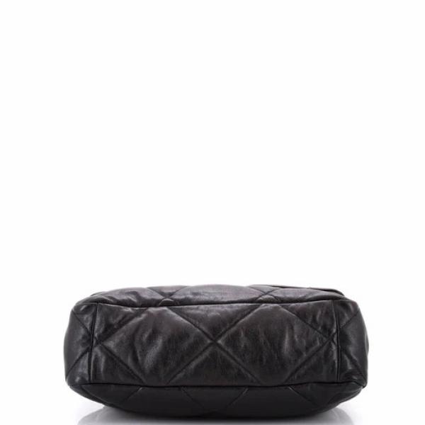 Chanel 19 Flap Bag Quilted Leather Large