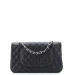 Chanel Classic Double Flap Bag Quilted Caviar Medium